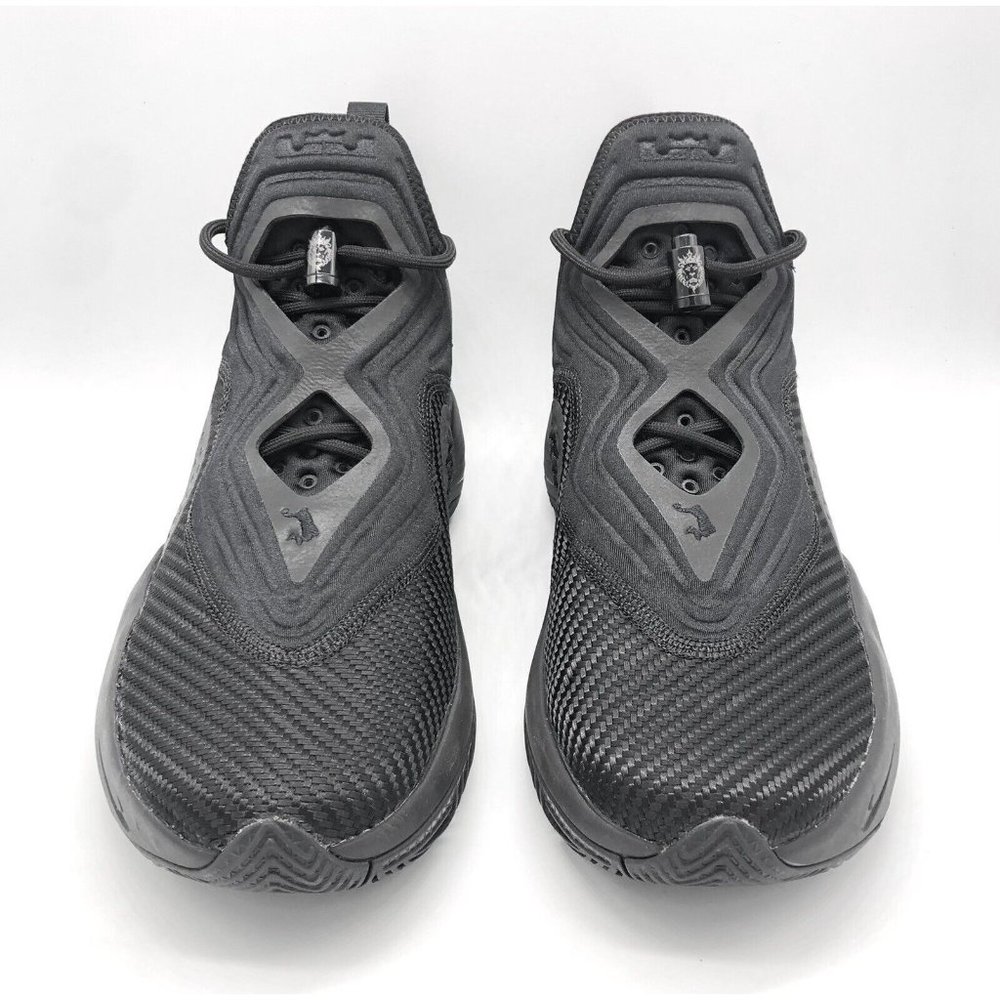 Nike Lebron Soldier XIV Men's Basketball Sneaker Shoe Limited Black CK6024-003 - Picture 2 of 10